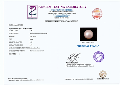 Pearl - 8 Carats